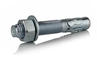 Anclaje mecánico con tornillo y arandela